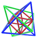Intersección de tetraedros